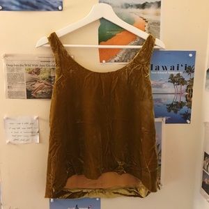 J.Crew Gold Tank!🤙🏼